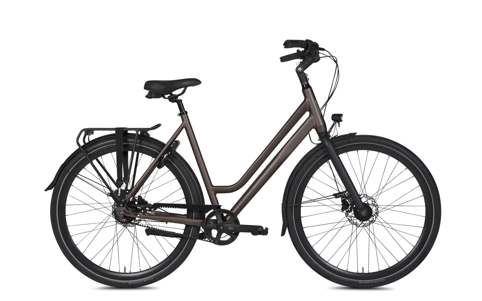 BSP city bike, Shimano Nexus 8, brown