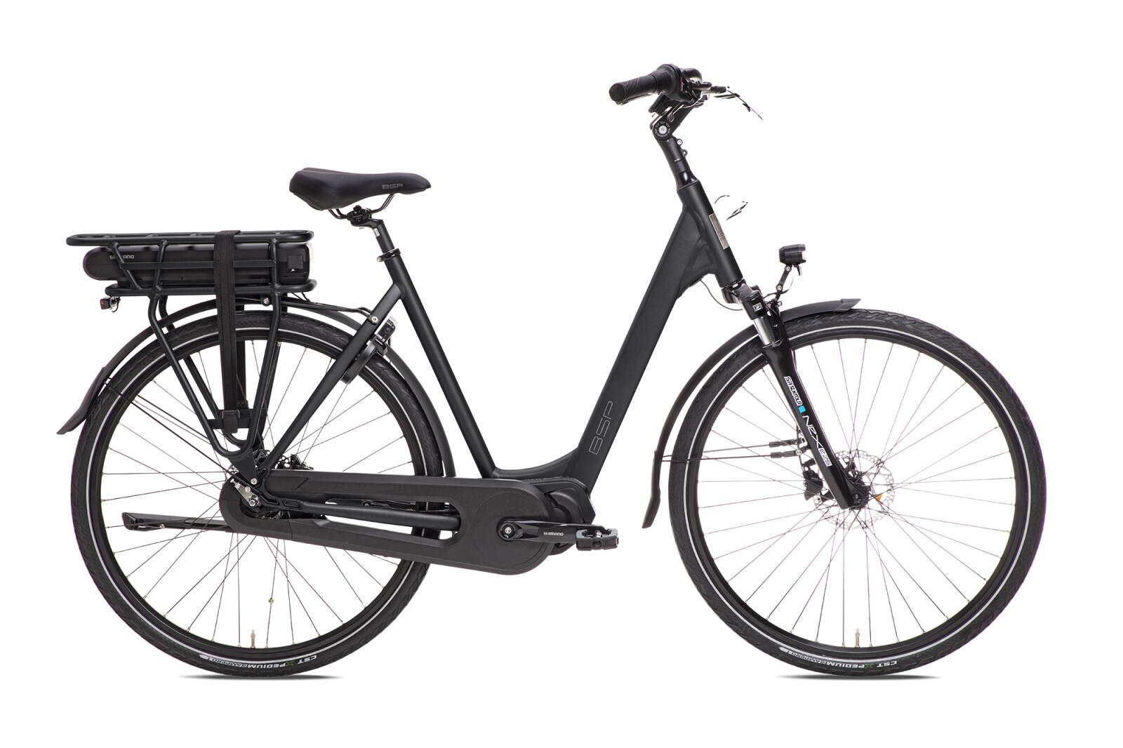 BSP city bike 493Wh, Shimano Nexus 7, black