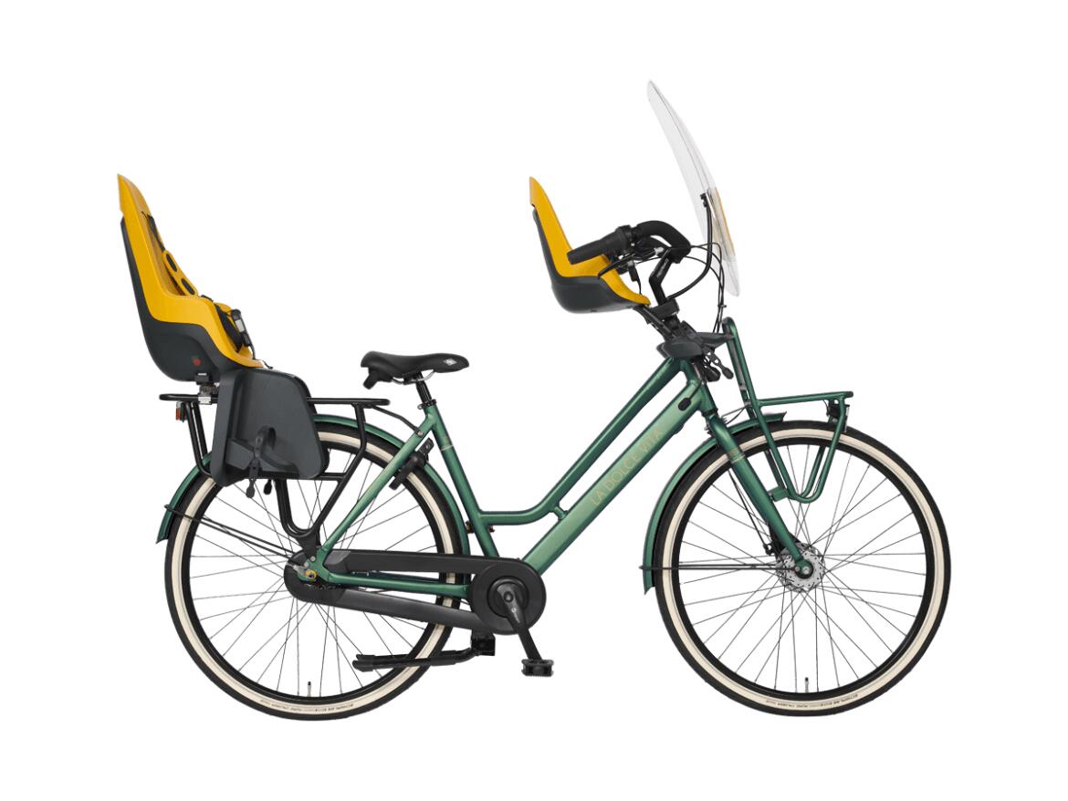 BSP transport city bike, Shimano Nexus 7, green
