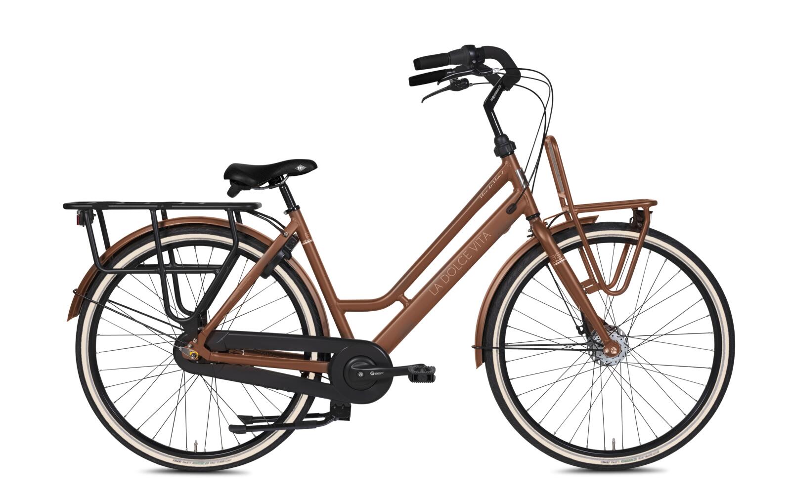 BSP transport city bike, Shimano Nexus 7, brown